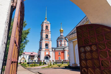 View of the Trinity Cathedral in Rostov, Golden Ring Russia.