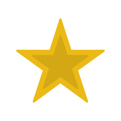 Obraz premium Star Flat Icon