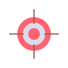 Target Flat Icon