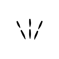 Japanese manga expression style line Element 