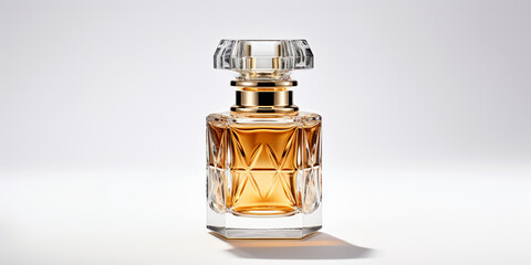 Bottle of luxury perfume, AI Generative.
