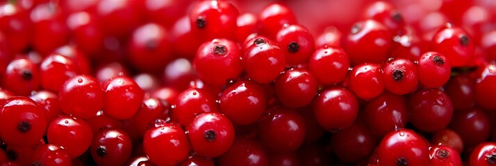 Fresh chokeberries - delicious berry background banner for health and nutrition concepts