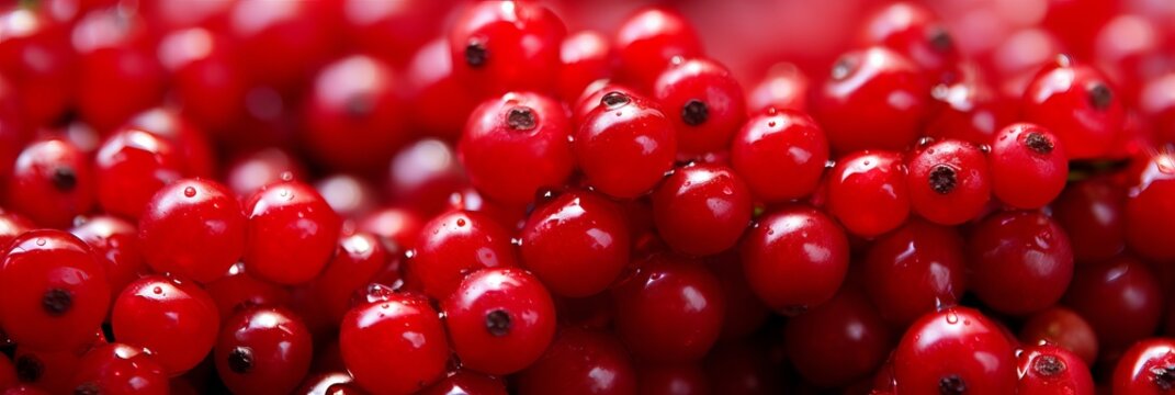 Fresh chokeberries - delicious berry background banner for health and nutrition concepts