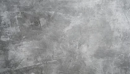 Foto op Plexiglas White background on cement floor texture - concrete texture - old vintage grunge texture design - large image in high resolution © netsay