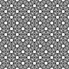 Black seamless abstract pattern. Overlay for background and backdrop. Ornamental design. PNG graphic illustration with transparent background.