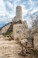 Ruiny zamku w Smoleniu, Małopolska - obrazy, fototapety, plakaty
