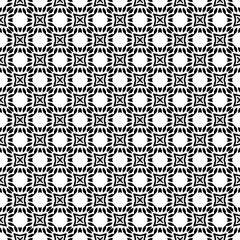 Black seamless abstract pattern. Overlay for background and backdrop. Ornamental design. PNG graphic illustration with transparent background.