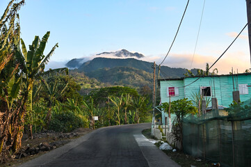 Tropische Landschaft auf São Tomé