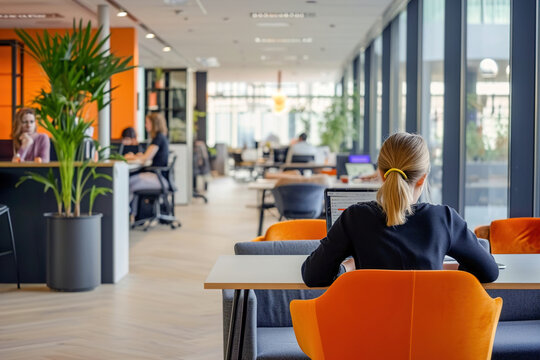 Adaptability of the workspace, with individuals working in flexible and agile settings.