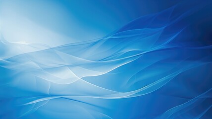 Abstract flowing blue fabric texture with light effects