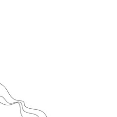 Abstract contoured corner shape