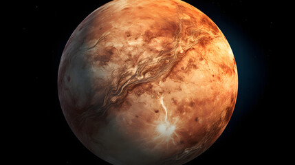 Amazing close-up of the planet Venus