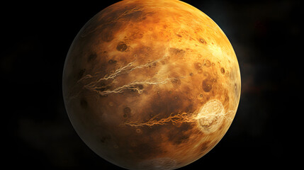 Amazing close-up of the planet Venus