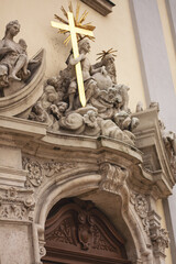 architectural element of a historical building