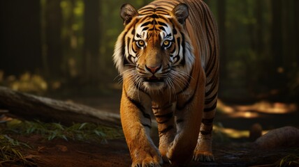 Royal Bengal Tiger Animal nice Generated AI photo
