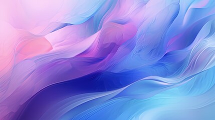 Whimsical Symphony, A Mesmerizing Fusion of Blue, Pink, and White