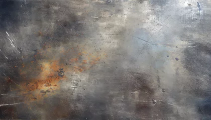 Foto op Canvas Metal texture background steel. Industrial metal texture. Grunge metal texture, background © netsay