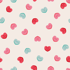 Be Mine Valentine's Day Pattern 8