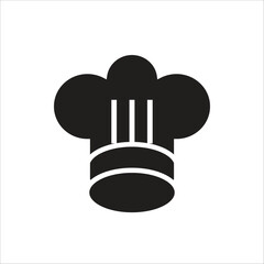 chef hat vector icon line template