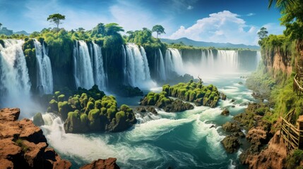 Waterfall Wonder: Nature's Cascade of Beauty