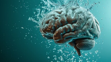 brain with water generative ai