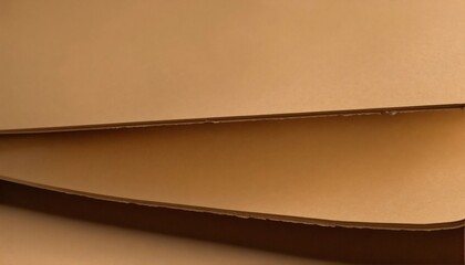Paperboard carton surface beige plain