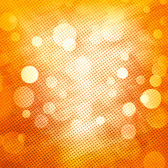 Orange bokeh background perfect for Party, Anniversary, Birthdays, and various design works