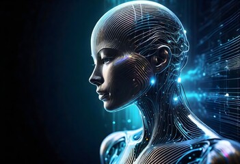 artificial intelligence - obrazy, fototapety, plakaty