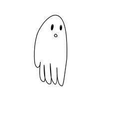 Happy Halloween ghosts