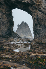 Hole in the Rock at Rialto Beach