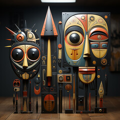 Geometric Shape Characters