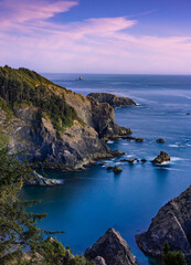 Fototapeta premium Sunset on the Oregon Coast