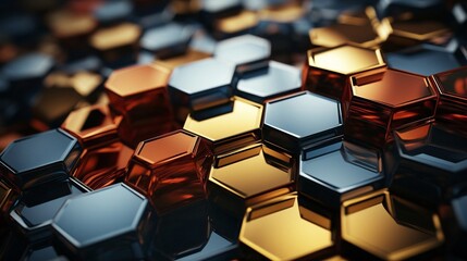 Fototapeta premium Material Mastery: Exploring the World of Advanced Materials in 3D