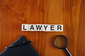Lawyer Concept Background
