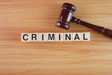 Criminal Concept Background