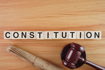 Constitution Concept Background