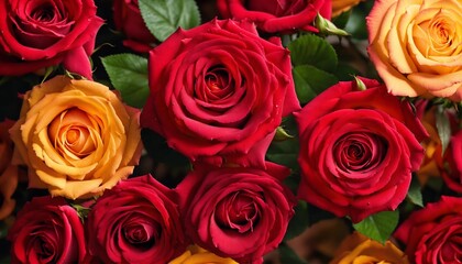 Fototapeta premium Beautiful background roses for valentine´s day