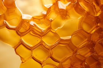 Honey background, Liquid honey background, honey texture background, Liquid honey wallpaper, Liquid honey acrylic background, AI Generative