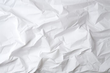 Naklejka premium crumpled white paper