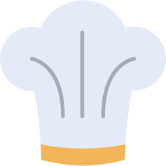 Chef Hat Flat Icon