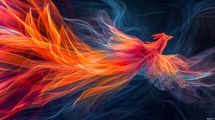 phoenix hologram fire