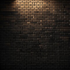 Black textured brick wall background