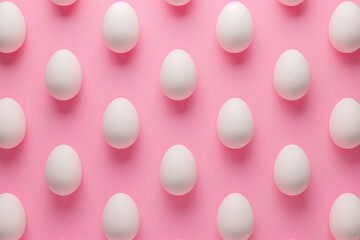 卵、背景、壁紙、3D CG、ピンク