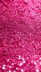 Close up of pink blush glitter textured background