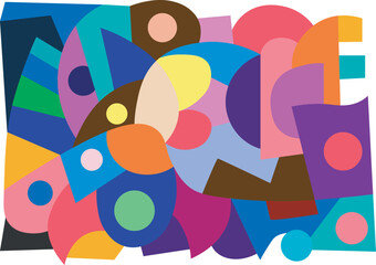 colorful abstract art