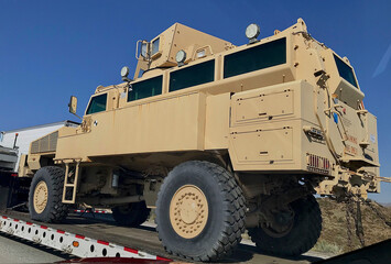 armored military personnel carrier