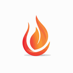 Flame in cartoon, doodle style. Image for t shirt. Isolated 2d vector illustration in logo, icon, sketch style, Eps 10. AI Generative