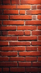 Obraz premium Red brown brick wall background