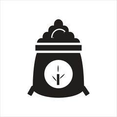 fertilizer vector icon line template
