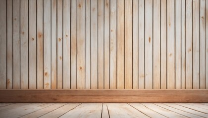 Naklejka premium White wooden table background